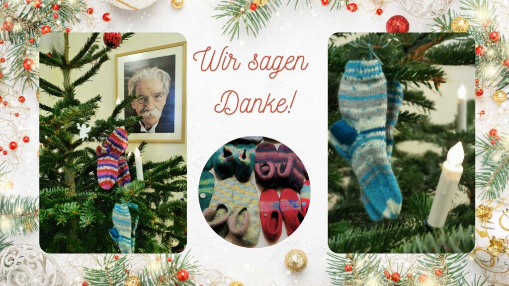 Danke liebe Strickfeen!