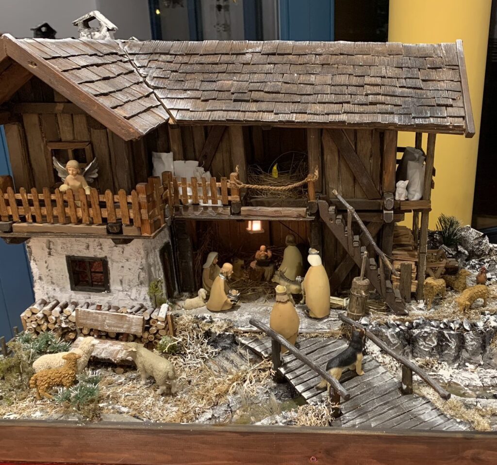 Weihnachtskrippe für unsere Kinder