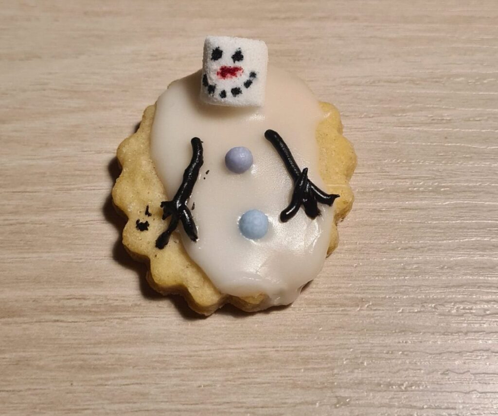 Schneemann geschmolzen